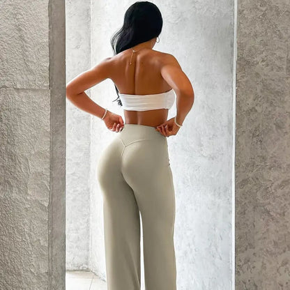 Velrani® BBL Wide Leg Leggings