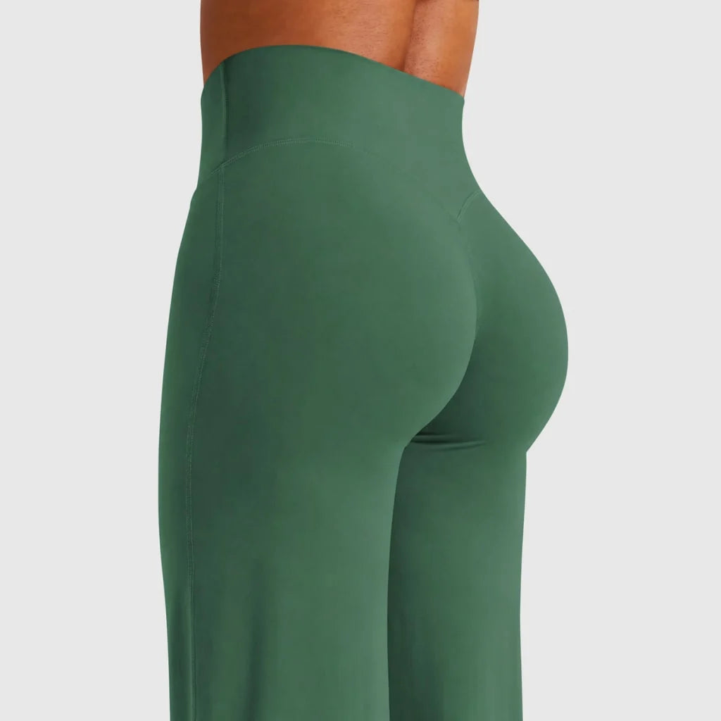 Velrani® BBL Wide Leg Leggings