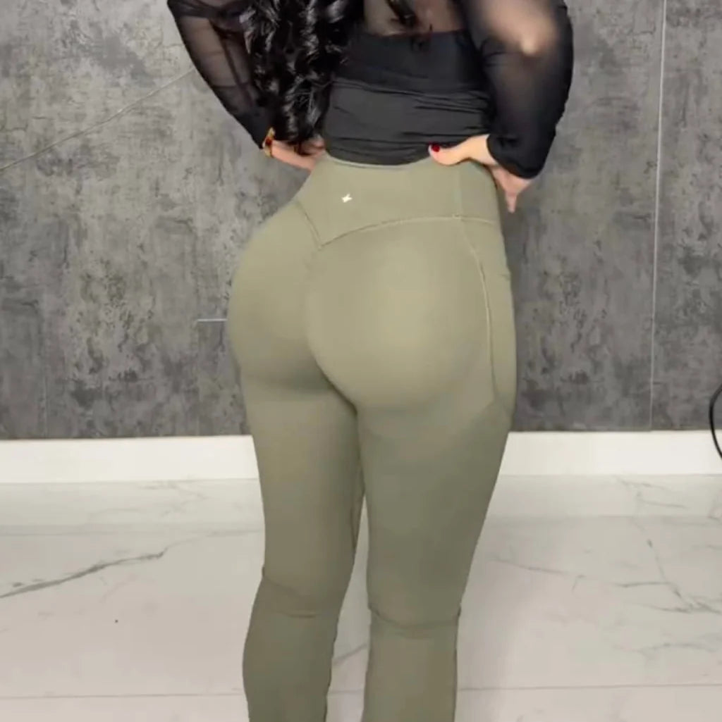Velrani® BBL Wide Leg Leggings